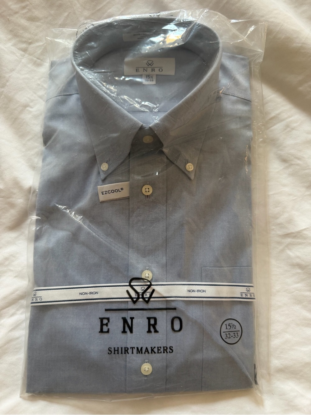 Men's Light Blue Non-Iron Dress Shirt